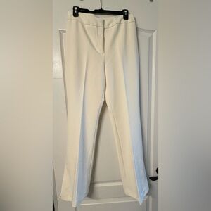 NEW-Women's Cream Dress Trousers